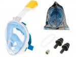 Fuldface snorkelmaske S/M blå