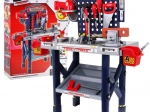 Stor værkstedsbænk til børn 3+ Værkstedsbord 55 dele + Elektrisk skruetrækker + Interaktive funktioner