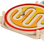 Trælabyrint med kugle