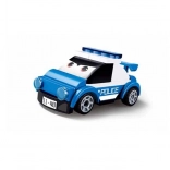 Sluban politibil med trækmekanisme med øjne