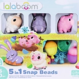 Byggesæt Lalaboom Forbindelsesperler Bondegårdsdyr