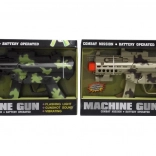 Legetøjsmaskinpistol med lys- og lydeffekter til børn