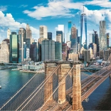 Puslespil 1000 brikker Brooklyn Bridge, New York, USA