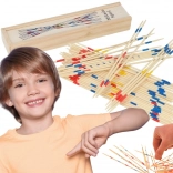 Woopie træ-mikado i æske, 41 stk.