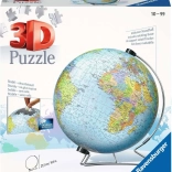 Ravensburger 3D-puslespil Jorden – børneglobus 180 brikker