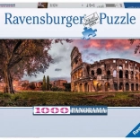 Ravensburger panoramapuzzle 1000 brikker - Colosseum ved solnedgang