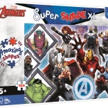 Puslespil 104 brikker XL Super Shape – dine yndlings Avengers