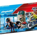 Playmobil City Action – politimotorcykel med tyv