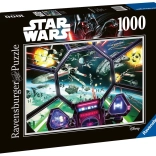 Ravensburger puslespil STAR WARS: TIE Fighter-kokpit 1000 brikker