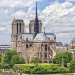 Puslespil 1000 brikker Notre-Dame fra Dino