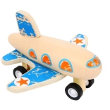 Træ-optræksfly small foot – rød