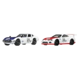 Dobbeltpakke HOT WHEELS premium legebiler 1:64 – racerbiler