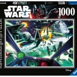 Ravensburger puslespil Star Wars: X-Wing cockpit 1000 brikker