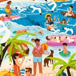 Trefl puslespil Premium Plus The Art of Colour: På en varm sommerdag 1000 brikker