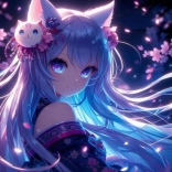 Diamantmaleri Pige Lis 30x40 cm