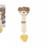 Rangle/ Bidering bamse plysh 24 cm beige på kort i pose 0+