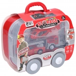 Brandstation i kuffert med tjekkisk emballage