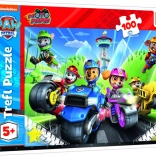 Puslespil 100 brikker PAW Patrol på motorcykler
