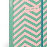 Elegant notesbog Think of Me med linjerede sider