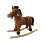 Brun gyngehest 71 × 28 × 65 cm