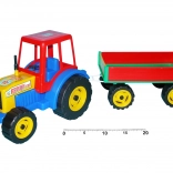 Traktor med trailer 65 cm