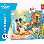 Puslespil 60 brikker – MICKEY MOUSE: En spændende dag for Mickey og vennerne