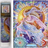 Norimpex diamantmaleri 7D lykkehjul 30 × 40 cm