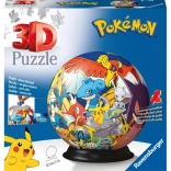 Ravensburger 3D-puslespil Pokémon kugle 72 brikker