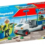 City Action Byoprydning med elektrisk køretøj