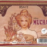 Spillekort Joker – Skønhed af Alphonse Mucha