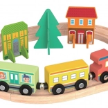 Min første togbane by