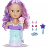 BABY born søster frisørhoved havfrue med bruser