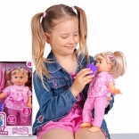 Dukke NATALIA Renlig talende 33 cm