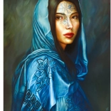 Puslespil Blå lilje 500 brikker