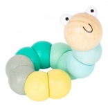 Motorisk legetøj Larve Turkis