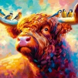 Puslespil Musik i skyerne 1000 brikker