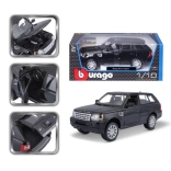 Metalmodel BBURAGO RANGE ROVER SPORT 1:18, sort
