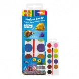 Vandfarver Ocean World med pensel