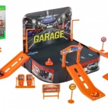 Garagelegetøj med bil Welly Porsche