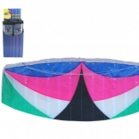 Farverig parafoil-drage til flyvning