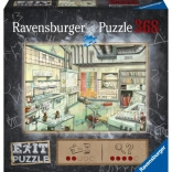 Ravensburger puslespil Exit: laboratorium 368 brikker