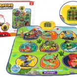 Dansemåtte med dinosaurmotiver