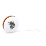 Vilac træ-jojo med motiv af pachycephalosaurus