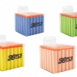 Reserve-skumprojektiler med sugekop, 36 stk i bærbar æske