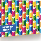 Mapper til tal for første klasse Pastelkridt