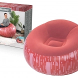Oppustelig lænestol Bestway rød