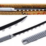 Børne-samuraisværd Nichirin med batteri og lyd – sort