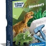 Clementoni Science & Play mini sæt dinosaurer