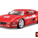 Metalmodel Ferrari F355 Challenge fra Bburago i skala 1:24