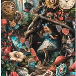 Clementoni puslespil Endnu en dag i Eventyrland 1000 brikker